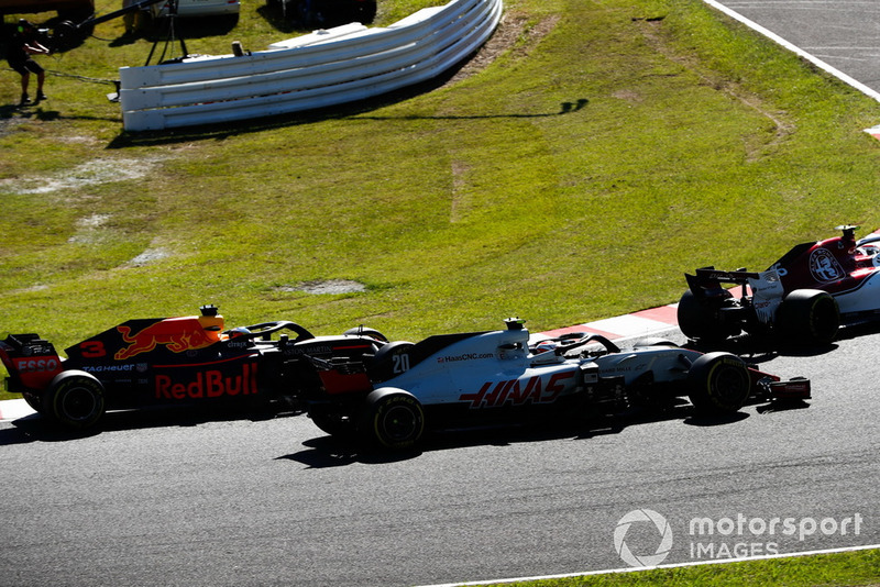 Кевін Магнуссен, Haas F1 Team VF-18, Даніель Ріккардо, Red Bull Racing RB14