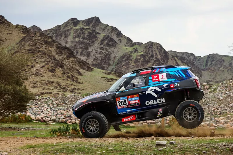 #203 X-Raid Mini JCW Team Mini: Jakub Przygonski, Armand Monleon