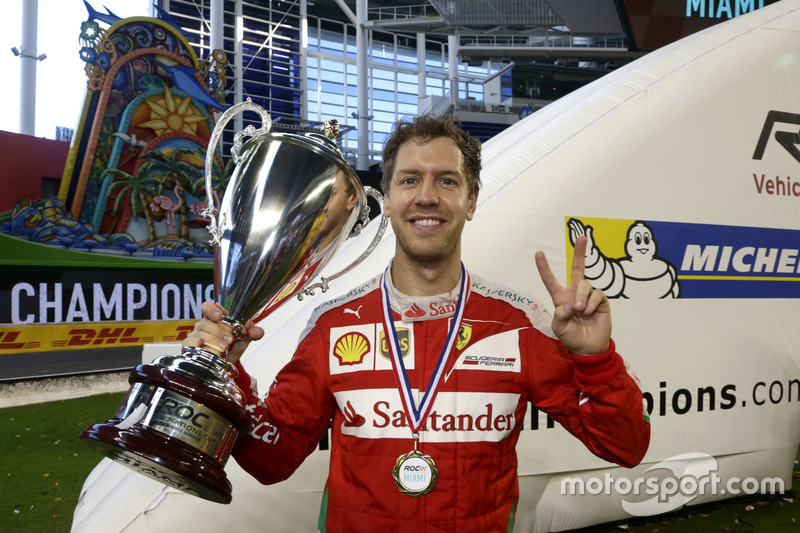 Ganador de la Copa de Naciones, Sebastian Vettel