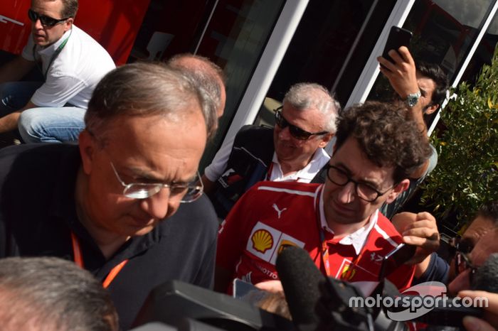 Mattia Binotto, Scuderia Ferrari, Sergio Marchionne, Presidente Ferrari y CEO Fiat