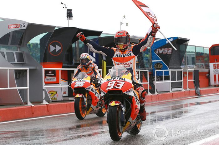 Ganador de la carrera, Marc Marquez, Repsol Honda Team