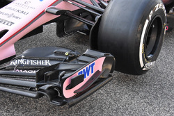 Force India VJM10 detalle de ala delantera