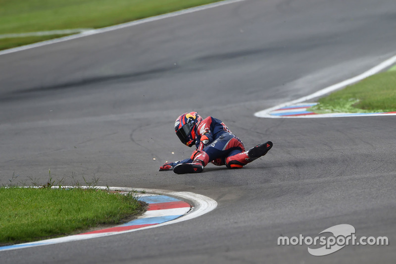 Stefan Bradl, Honda World Superbike Team crash