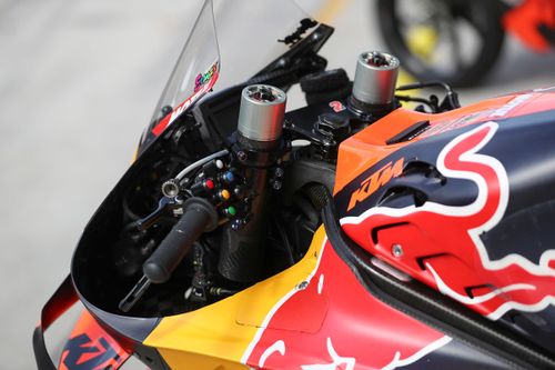 Detalle de la moto Red Bull KTM Factory Racing