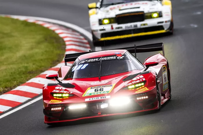 N.º 66 Reiter Engineering KTM X-Bow GTX Pro-Am: Miklas Born, Arne Hoffmeister, Marcel Marchewicz, Laurents Horr