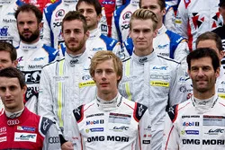 Gruppenfoto der WEC-Fahrer 2016
