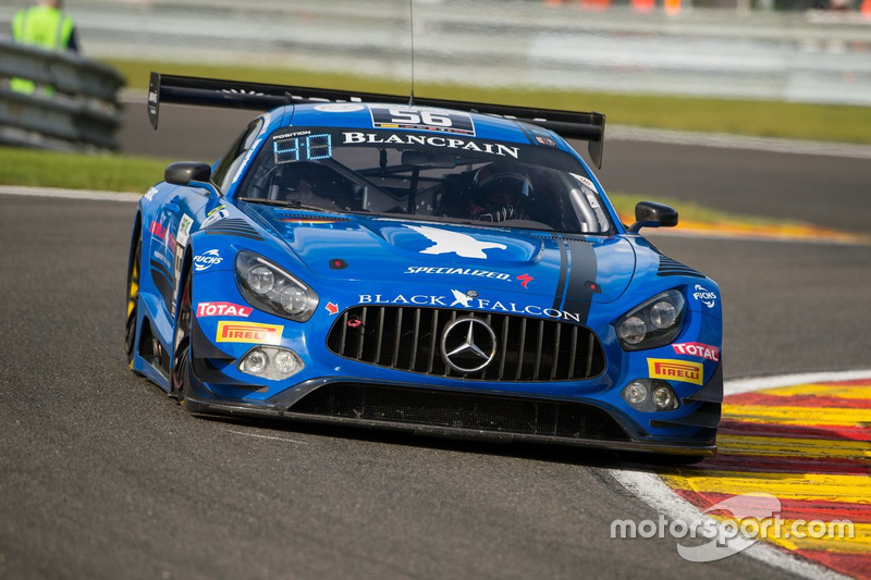 #56 Black Falcon, Mercedes-AMG GT3: Abdulaziz Al Faisal, Daniel Juncadella, Oliver Morley, Miguel To