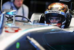Паскаль Верляйн, тест-пилот Mercedes AMG F1 W05 Hybrid