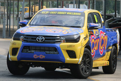 SuperUtes testing at Queensland Raceway