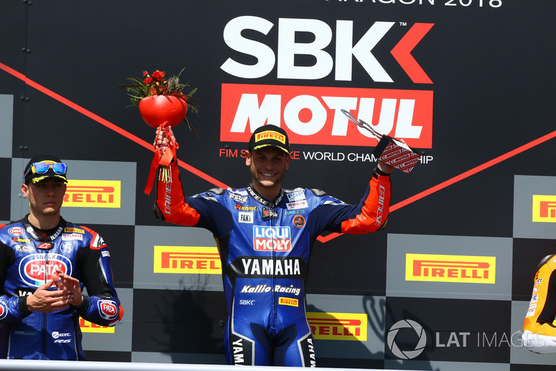 Podium: Sandro Cortese, Kallio Racing