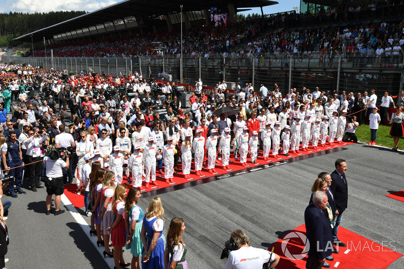 A kulisszák mögött - rajtrács - Osztrák Nagydíj - F1 2018
