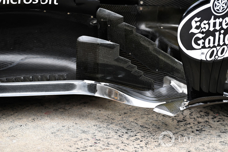 Renault Sport F1 Team R.S. 18 barge board and aero detail
