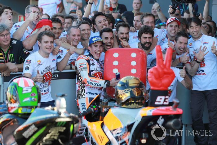 Marc Márquez, Repsol Honda Team en Parc Ferme
