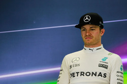 Nico Rosberg, Mercedes AMG F1 lors de la conférence de presse de la FIA