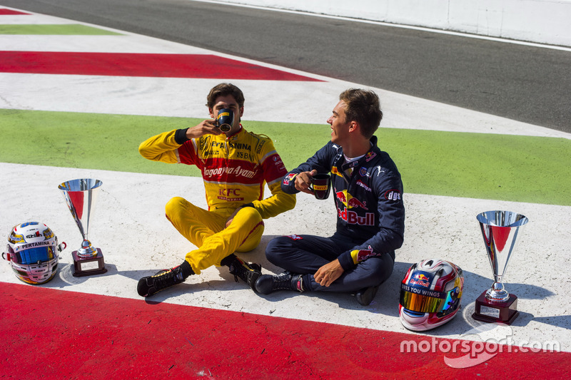 Antonio Giovinazzi, PREMA Racing ve Pierre Gasly, PREMA Racing