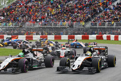 Nico Hülkenberg, Sahara Force India F1 VJM09, und Sergio Perez, Sahara Force India F1 VJM09