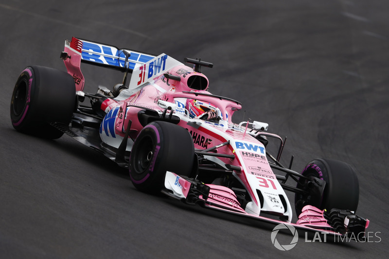 Эстебан Окон, Sahara Force India F1 VJM11