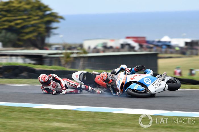 Accidente de Takaaki Nakagami, Idemitsu Honda Team Asia, Edgar Pons, Pons HP 40