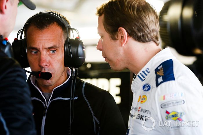 Brad Keselowski, Team Penske, Ford Fusion and crew chief Paul Wolfe