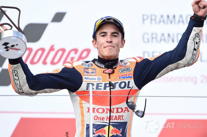Ganador de la carrera Marc Marquez, Repsol Honda Team