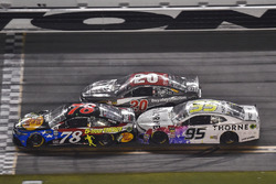 Martin Truex Jr., Furniture Row Racing, Toyota Camry Bass Pro Shops/5-hour ENERGY, Erik Jones, Joe Gibbs Racing, Toyota Camry buyatoyota.com, Kasey Kahne, Leavine Family Racing, Chevrolet Camaro Thorne Wellness