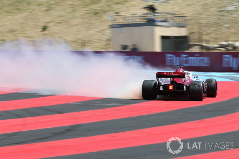GP Perancis - Marcus Ericsson (FP1)
