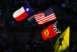 Texan, US, Ferrari flags