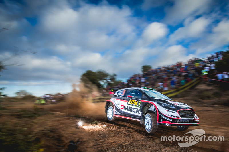 Elfyn Evans, Daniel Barritt, Ford Fiesta WRC, M-Sport