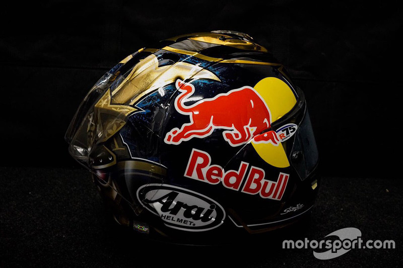 Il casco speciale di Dani Pedrosa, Repsol Honda Team