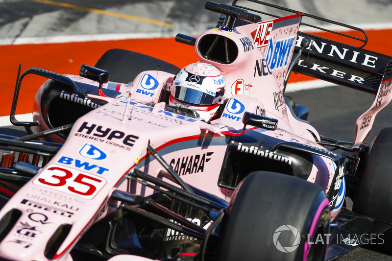 Lucas Auer, Sahara Force India F1 VJM1