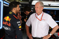 Daniel Ricciardo, Red Bull Racing, mit Helmut Marko, Red Bull, Motorsportberater