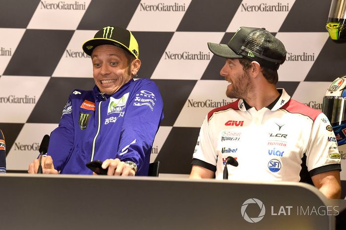 Conferencia de prensa: Valentino Rossi, Yamaha Factory Racing, Cal Crutchlow, Team LCR Honda