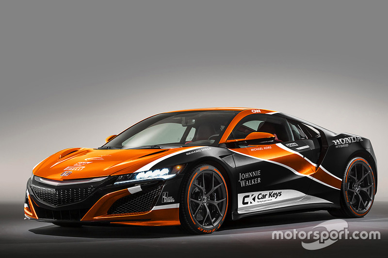 Honda NSX, McLaren renk düzeni ile