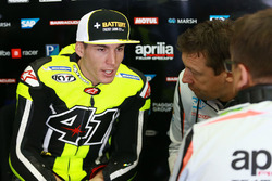 Aleix Espargaro, Aprilia Racing Team Gresini, et Marcus Eschenbacher