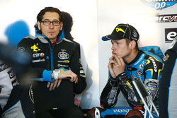 Tito Rabat, Estrella Galicia 0,0 Marc VDS, Diego Gubellini, crew chief Estrella Galicia 0,0 Marc VDS