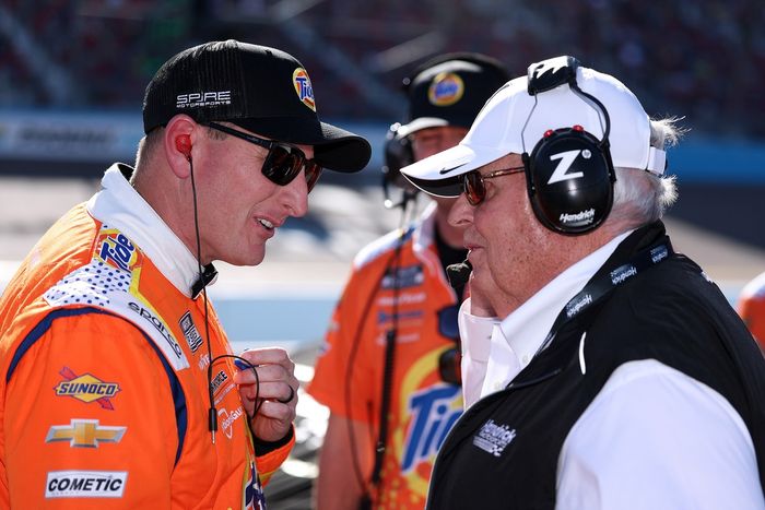 Michael McDowell, Spire Motorsports Chevrolet, Rick Hendrick