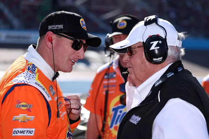 Michael McDowell, Spire Motorsports Chevrolet, Rick Hendrick