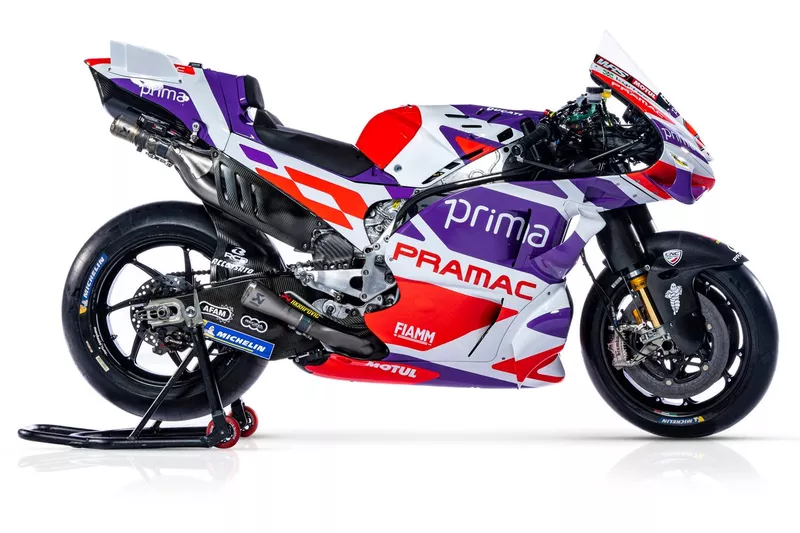 La moto de Johann Zarco, Pramac Racing