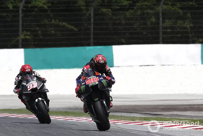 Fabio Quartararo, Yamaha Factory Racing Marc Marquez, Repsol Honda Team