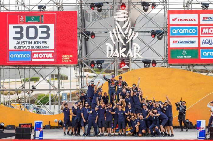 #303 Red Bull Off-Road Junior Team USA Presented By BF Goodrich: Austin Jones, Gustavo Gugelmin