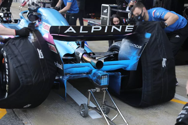 Diffuseur de l'Alpine A522