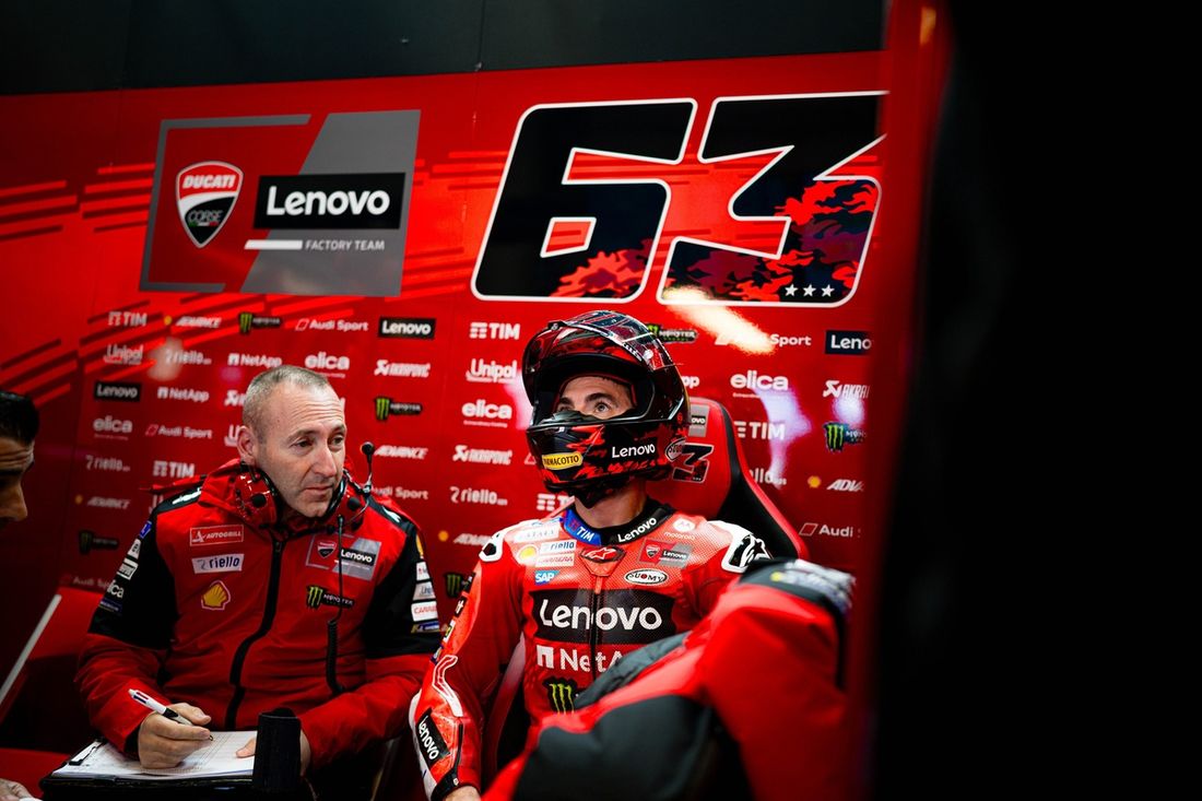 Francesco Bagnaia, Equipo Ducati
