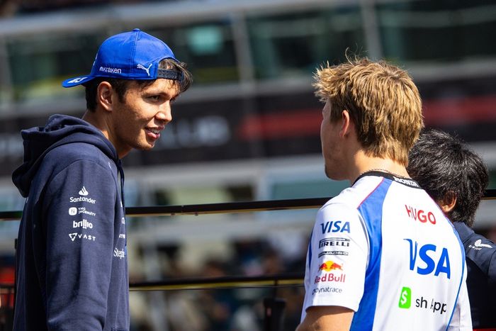 Liam Lawson, equipo Racing Bulls, Alexander Albon, Williams