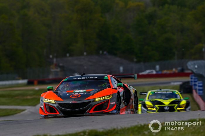 #76: Compass Racing Acura NSX GT3, GTD: Jeff Kingsley, Mario Farnbacher