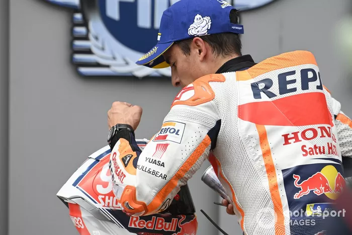 Ganador Marc Márquez, Repsol Honda Team en Parc Ferme