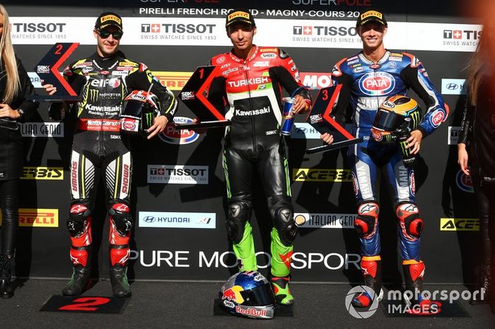 Jonathan Rea, Kawasaki Racing Team, Toprak Razgatlioglu, Turkish Puccetti Racing, Michael van der Mark, Pata Yamaha