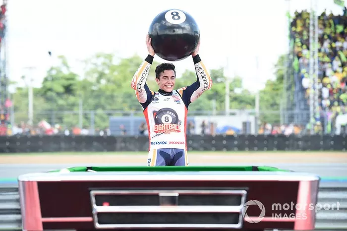Campeón del mundo Marc Márquez, Repsol Honda Team celebra