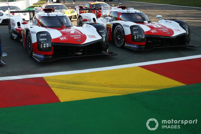 #7 Toyota Gazoo Racing Toyota GR010 - Hybrid: Mike Conway, Kamui Kobayashi, Jose Maria Lopez 