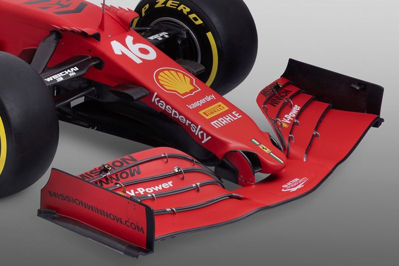 Detalle del Ferrari SF21  