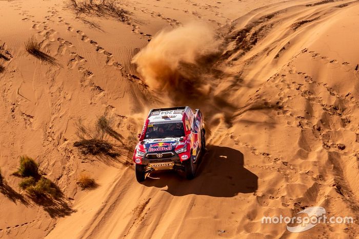 Nasser Al-Attiyah, Mathieu Baumel, Toyota Gazoo Racing